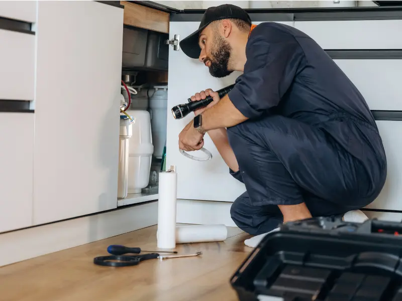 garbage-disposal-repair-at-willow-creek-road-prescott-arizona